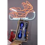 SERDAR UYSAL MODİFİYE CENTER HONDA PCX TÜM MODELLERE UYUMLU EGZOZ TAKOZ METAL MAVİ RENK