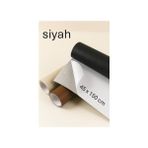 SERDAX Extra Yapışkanlı Suni Deri - Siyah 45X150cm Ev - Oto Döşeme - Mobilya - Hobi - Koltuk uygulamaları - 45 cm - 150 cm