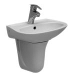 Serel 35x45 cm Yarım Ayaklı Lavabo