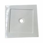 Serel - 80x80 cm Seramik Duş Teknesi Flat OUTLET - 40249SS000-
