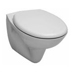 Serel Basic Kanalsiz 52 Cm Asma Klozet+Serel Anemon Pp Thermoplast Yavas Kapanan Klozet Kapagi