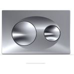 Serel Gömme Rezervuar Kumanda Paneli P400120 Parlak Krom Panel (Metal Kaplama)