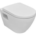 Serel Smart Kanalsız Asma Klozet + Serel Beta Yavaş Kapanan Klozet Kapağı (SM26ODS110H+223BT00002) - Beyaz