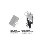 Serel Smooth T020111BK40 Metal Ayaklı Gömme Rezervuar Seti