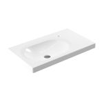 Serel SP35TXS110H Sapphire 46x80 cm Etajerli Dolap Mobilya Uyumlu Lavabo