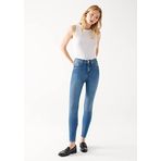 SERENAY Gold Shape Mavi Jean Pantolon W25 x L29