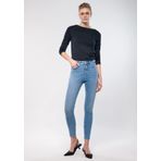 Serenay Puslu Mavi Gold Shape Jean Pantolon 100980-80533 Mavi-80533 30/29