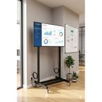 Serend TV STAND - Metal Ayaklı Tekerlekli, Raflı, Tv Sehpası/ünitesi 55” – 85”