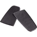 Serendipitous Mercedes-Benz C-Class W206 2022 2023 Yumuşak Karbon Fiber Araba Koltuğu Baş Desteği Kılıfı Trim Sticker Iç Aksesuarlar (Yurt Dışından) - Siyah