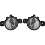 Serendipitous Nissan Almera Primera P12 2001-2007 Araba Tasarımı Için Çift Sis Farı LED Işık Gündüz Farı 12V (Yurt Dışından) - Siyah