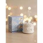 Serene Space Mango Kokulu Kapaklı Atlı Karınca Temalı Dekoratif Taş Mum 650 Gr. - 1 Parça