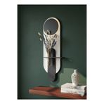 SERENGETI ART PETUNYA AHŞAP PİLLİ LEDLİ İSKANDİNAV TARZI SALON DUVAR RAFI MODERN ÇİÇEKLİK 27 X 90 CM