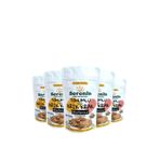 Serenin Doğal Dünyası 5 Adet Tohumlu Kraker Glutensiz Sağlıklı Atıştırmalık Vegan, Katkısız, Koruyucusuz 400 gr