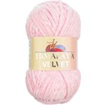 serenitsu Himalaya Velvet Kadife El Örgü İpi 100 gr Amigurumi Oyuncak ipi (90003 Açık Pembe)