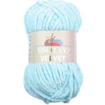 serenitsu Himalaya Velvet Kadife El Örgü İpi 100 gr Amigurumi Oyuncak ipi (90006 Açık mavi)