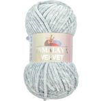 serenitsu Himalaya Velvet Kadife El Örgü İpi 100 gr Amigurumi Oyuncak ipi (90051 Gri)