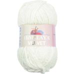 serenitsu Himalaya Velvet Kadife El Örgü İpi 100 gr Amigurumi Oyuncak ipi (90063 Ekru)