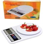 Serenity Haven Pratik Mutfak Tartısı LCD Ekran Pilli Beyaz SF400