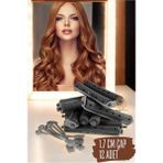 Serenity Haven Renkli Bigudi Çubukları, 1.7 Cm, 12 Adet, Saç Şekillendirme Aksesuarları - Seçenek 1