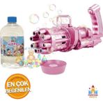 Serenity Haven Renkli Köpük Tabancası, Eğlence Dolu Anlar Için Pilli Köpüklü Oyuncak