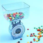 Serenity Haven Seffaf 1 kg Hassas Mekanik Mutfak Tartısı Gıda ve Litre Ölçer - Beyaz