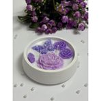 Serenity Sanat El Yapımı Yuvarlak Kase %100 Doğal Soya Wax Kokulu Mum