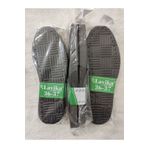 SerenityHaven Terlik,Patik,Bot Tabanlık Kalın Eva Siyah 36-37 no Taban (10 mm- 3 çift)
