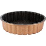 Serenk Fun Cooking Papatya Alüminyum Döküm Granit Kaplama Tart Kalıbı 28 cm Sarı - Standart
