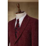 Sergio Ferraro Bordo Slim Fit İtalyan Stil Erkek Blazer Ceket
