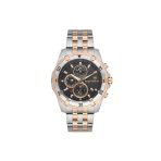 Sergio Tacchini Erkek Gümüş-Gri Çelik Kasa Yuvarlak Kadran Metal Kordonlu Kol Saati Quartz Mekanizma Analog Ekran Mi