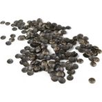 Serhat Aksesuar ve El İşçilik 10 mm Eskitme Bakır Bombeli Metal Pul Payet (30 Gr 100 Adet)