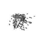Serhat Aksesuar ve El İşçilik 10x5 mm Dikme Taş Metalik Gri Boncuk (30 Gr 270 Adet)