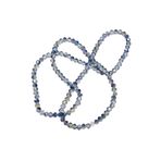 Serhat Aksesuar ve El İşçilik 6 Mm Indigo Kristal Cam Boncuk 1 Dizi - (80-85 ADET)