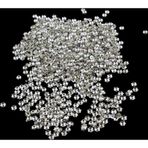 Serhat Aksesuar ve El İşçilik 6 mm Papatya Desenli Gümüş Pirinç Metal (20 gr 205 adet)