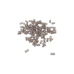 Serhat Aksesuar ve El İşçilik 6x12 mm Kahverengi Huni Akrilik Boncuk Takı Malzemesi (25 gr 75 Adet)