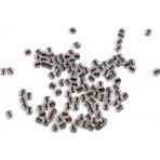Serhat Aksesuar ve El İşçilik 6x6 mm Kare Şeffaf Çizgi Desen Takı Malzemesi Boncuk (100 Adet)