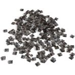 Serhat Aksesuar ve El İşçilik Kare Bombeli 7x7 mm Pirinç Pul Payet (30 Gr 180 Adet)
