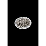 Serhat Aksesuar ve El İşçilik Metal Gümüş Boru 20 Mm Boncuk 30 gr 55 Adet