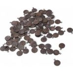 Serhat Aksesuar ve El İşçilik Tuğra Bakır 10 Mm Pirinç Pul Payet (20 Gr 60 Adet)