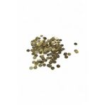 Serhat Aksesuar ve El İşçilik Yandan Delikli 10 mm Gold Pirinç Pul Payet (30 Gr 80 Adet)