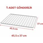 Serhat Deniz Alveus Ankastre Fırın Uyumlu Izgarası 45.5 cm x 37 cm 1 Adet Ölçü Uyumunu Kontrol Ederek Sipariş Veriniz