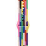 Seri 1/2/3/4/5/6/7/8/se/ 38-40-41MM S10(42)MM Kordon Kayış Bileklik Klasik Kaliteli Silikon - Pride Edition