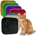 Seria Halı Kedi Halısı 5 Adet Post Karışık Renkli 40X40 cm