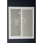 Serin Home Collection Gece Gündüz Katlanabilir Krem Çiftli Plise Perde, Cam Balkon Perdeleri, Pvc Pencere Perdeleri - 40 x 120 cm
