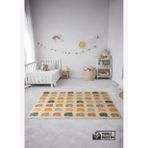 Serin Mat 200x130x0,8 Cm Baloncu Fil Ailesi Katlanabilir Oyun Matı