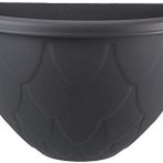 Serinova DD03 Damla Askı Aparatlı 34.5 cm 3.4 lt Antrasit Duvar Saksısı