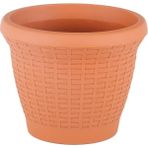 Serinova Hasır Saksı 6 Lt – İç ve Dış Mekan Uyumlu 6 Litre Hasır Saksı