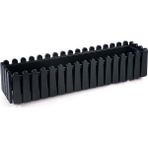 Serinova IB02 Istanbul 9 Litre Balkon Saksısı Siyah - 9 lt