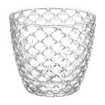 Serinova Kristal Desenli Orkide Saksısı 1.4 Lt - Şeffaf Şık Orkide Saksısı