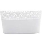 Serinova ODB1 Oval Dantel Balkon 3.7 Litre Saksı
